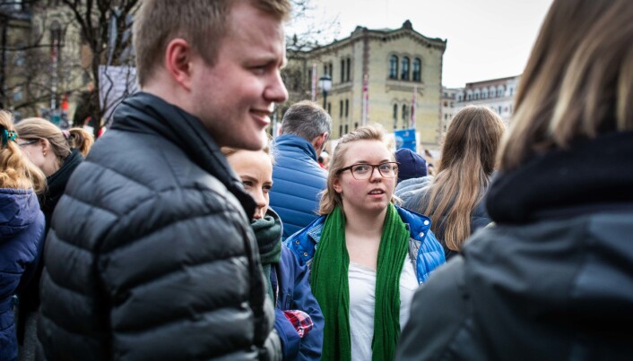 Leder av Norsk studentorganisasjon, Håkon Randgaard Mikalsen, fikk Lars Føleide kastet som komitémedlem i NSOs velferds- og likestillingspolitiske komité i februar. Foto: Siri Øverland Eriksen Leder av Norsk studentorganisasjon, Håkon Randgaard Mikalsen, fikk Lars Føleide kastet som komitémedlem i NSOs velferds- og likestillingspolitiske komité i februar. Foto: Siri Øverland Eriksen