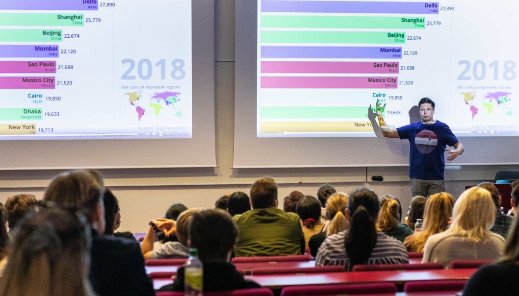 Tall og statistikk er hjelpsomme og solide verktøy, men de kan også lure deg. Sjekk alltid referanser, og husk at korrelasjon ikke betyr kausalitet. Tall og statistikk er hjelpsomme og solide verktøy, men de kan også lure deg. Sjekk alltid referanser, og husk at korrelasjon ikke betyr kausalitet.