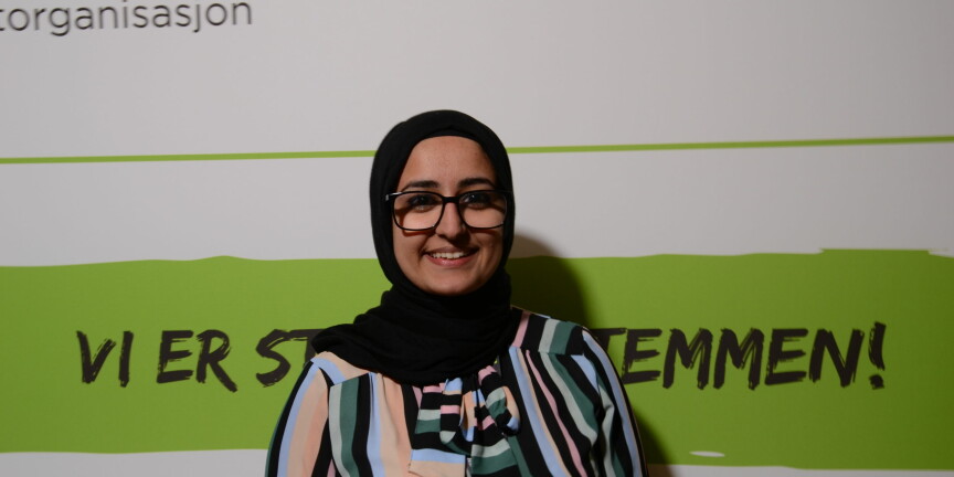 Fatema Al-Musawi går heller for nestledervervet. Foto: Amanda Schei