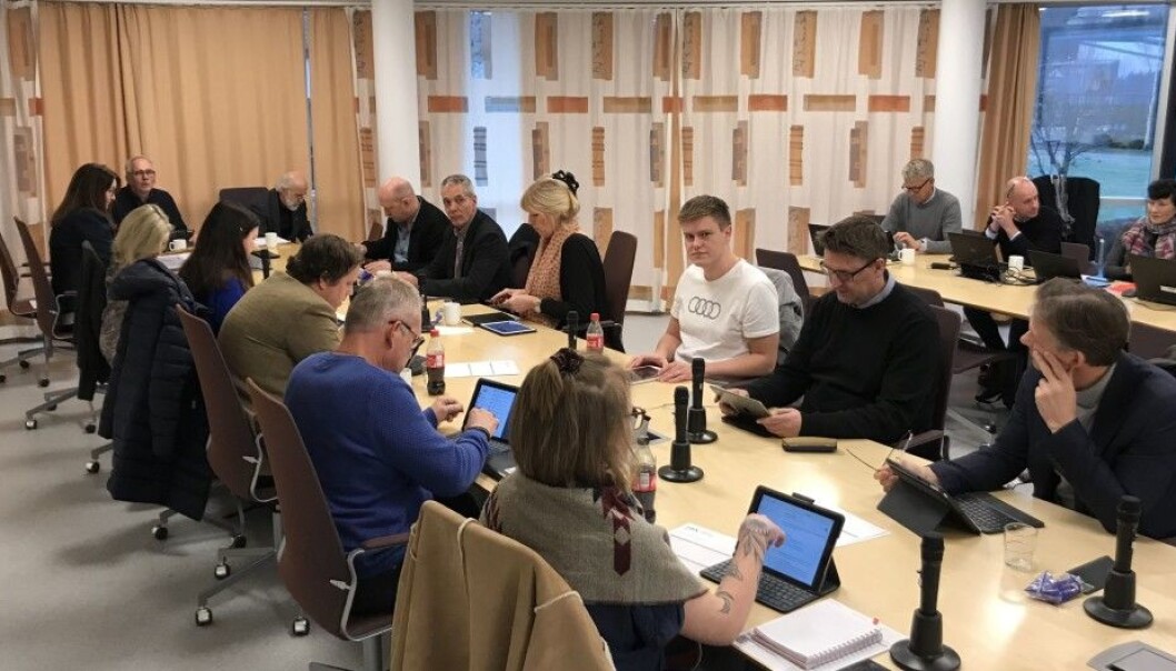 Styret ved Universitetet i Sørøst-Norge har foreløpig flest kandidater av de ni som skal ha nye styrer i år, her fra et styremøte i november. Foto: Eva Tønnessen Styret ved Universitetet i Sørøst-Norge har foreløpig flest kandidater av de ni som skal ha nye styrer i år, her fra et styremøte i november. Foto: Eva Tønnessen
