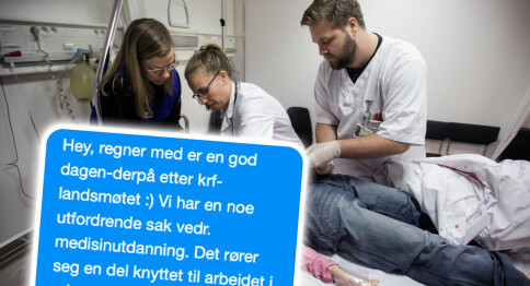 SMS-er fra sykehustopp avslører vanskelig samarbeid om en ny medisin­utdanning i Stavanger