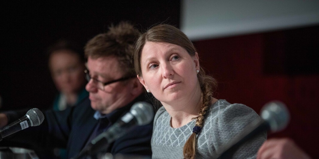 Guro Elisabeth Lind, leder i Forskerforbundet har liten tro på at Statsbygg vil endre holdning til kontorlandskap som følge av smittevernhensyn. Guro Elisabeth Lind, leder i Forskerforbundet har liten tro på at Statsbygg vil endre holdning til kontorlandskap som følge av smittevernhensyn.