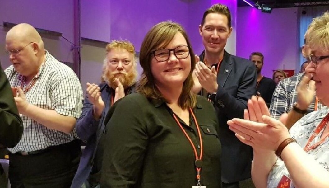 — Vi er sterkt kritiske til at denne regjeringen organiserer staten på en måte som undergraver medbestemmelsen, sier 2.nestleder i NTL, Ellen Dalen om et nytt administrativ HR-system som er på vei inn i staten og dermed landets universiteter og høgskoler. Foto: Gro Vassbotn/NTL — Vi er sterkt kritiske til at denne regjeringen organiserer staten på en måte som undergraver medbestemmelsen, sier 2.nestleder i NTL, Ellen Dalen om et nytt administrativ HR-system som er på vei inn i staten og dermed landets universiteter og høgskoler. Foto: Gro Vassbotn/NTL