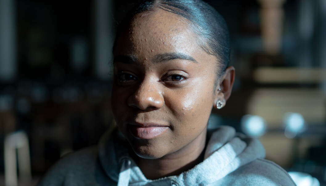 Yende Adele Eugene would experience anxiety and frequent panic attacks, as an international student in Norway. Photo: Ketil Blom Haugstulen Yende Adele Eugene would experience anxiety and frequent panic attacks, as an international student in Norway. Photo: Ketil Blom Haugstulen