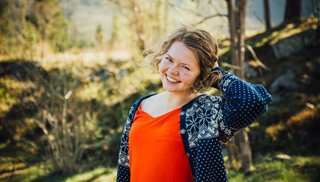 Studentrepresentant Marte Thunetvedt ved NLA Høgskolen trekker frem miljøet som en av grunnene til at grunnskolelærerlinjen ved NLA høgskolen topper listen. Foto: Cassandra K. Skjæret Studentrepresentant Marte Thunetvedt ved NLA Høgskolen trekker frem miljøet som en av grunnene til at grunnskolelærerlinjen ved NLA høgskolen topper listen. Foto: Cassandra K. Skjæret