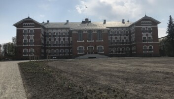 Den nye baksiden av den kjente Urbygningene soms kal vende mot fellesbygget og Veterinærbygget. Den nye baksiden av den kjente Urbygningene soms kal vende mot fellesbygget og Veterinærbygget.