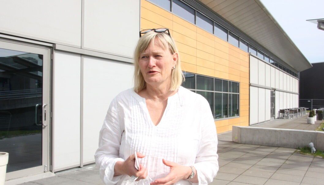 Hanne Davidsen hadde teke nattoget for å få med seg styremøtet ved Nord universitet på Værnes. tysdag Avstandane på Nord universitet er store. Foto: Hilde Kristin Strand Hanne Davidsen hadde teke nattoget for å få med seg styremøtet ved Nord universitet på Værnes. tysdag Avstandane på Nord universitet er store. Foto: Hilde Kristin Strand