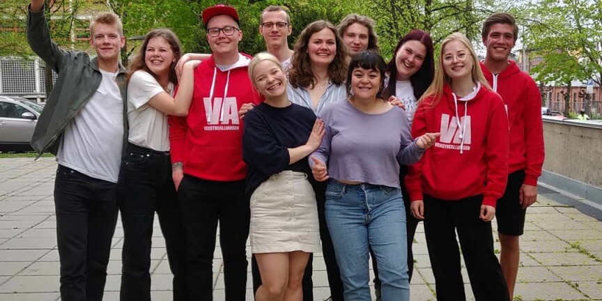 Venstrealliansen ble klart størst i studentvalget ved Universitetet i Oslo. Foto: VA