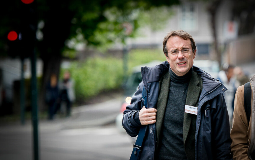 Johann Roppen, rektor ved Høgskulen i Volda, opplever forverring av arbeidsmiljøet ved Avdeling for mediefag. Foto: Skjalg Bøhmer Vold