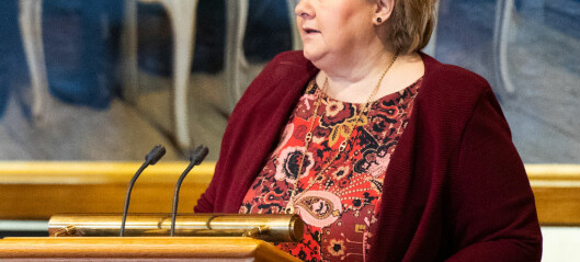 Solberg og Nybø måtte svare om Nord i Stortingets spørretime