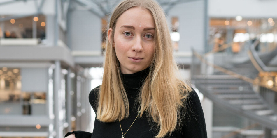 Pia Ottilia Danielsen er påtroppende medlem av sentralstyret i Norsk studentorganisasjon og er redd for at organisasjonens fokus på klima kan kvele studentsakene som ellers skal være fanesaker. Foto: SBIO Media Pia Ottilia Danielsen er påtroppende medlem av sentralstyret i Norsk studentorganisasjon og er redd for at organisasjonens fokus på klima kan kvele studentsakene som ellers skal være fanesaker. Foto: SBIO Media