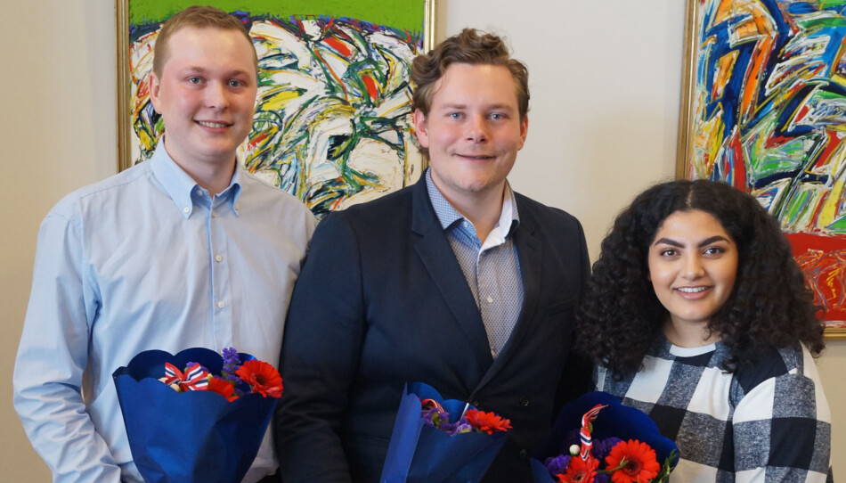 Det nye arbeidsutvalget ved Studentorganisasjonen StOr i Stavanger. Foto: Studentorganisasjonen StOr Det nye arbeidsutvalget ved Studentorganisasjonen StOr i Stavanger. Foto: Studentorganisasjonen StOr