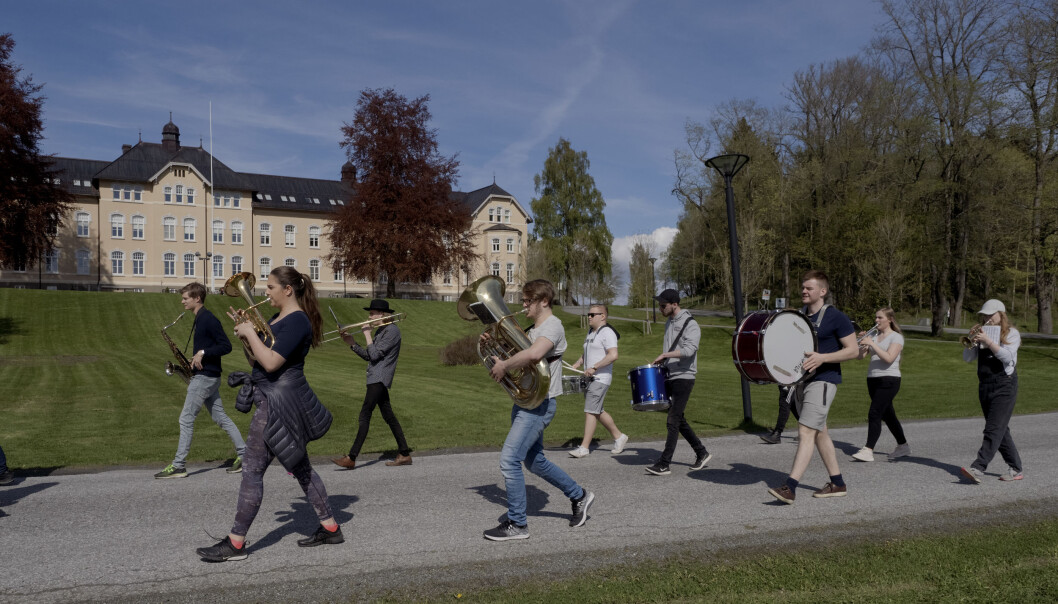 Levanger er med sine 2000 studentar er Nord universitets nest største studiestad. Foto: Paul S. Amundsen Levanger er med sine 2000 studentar er Nord universitets nest største studiestad. Foto: Paul S. Amundsen