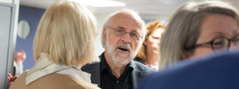 Rektor ved Universitetet i Sørøst-Norge, Petter Aasen, mener at man bør ta hensyn til basisbevilgningen fra staten når man skal avgjøre medlemsavgiften i Universitets- og høgskolerådet (UHR). Foto: Siri Øverland Eriksen Rektor ved Universitetet i Sørøst-Norge, Petter Aasen, mener at man bør ta hensyn til basisbevilgningen fra staten når man skal avgjøre medlemsavgiften i Universitets- og høgskolerådet (UHR). Foto: Siri Øverland Eriksen