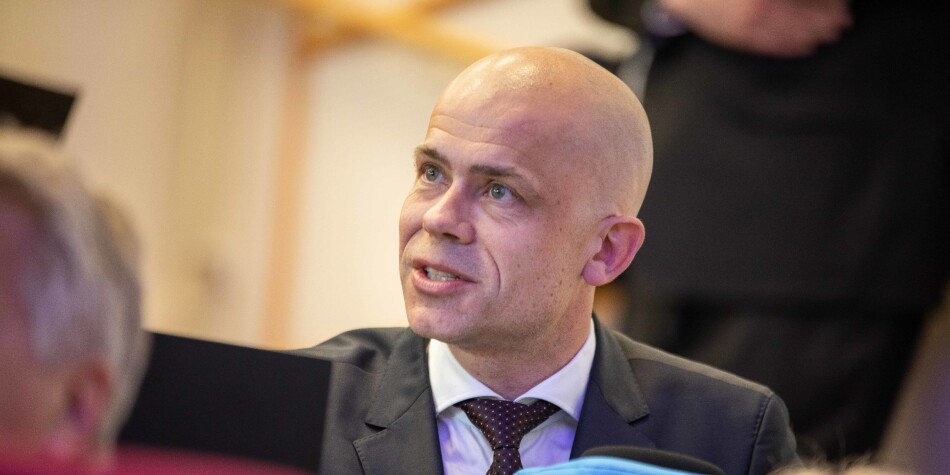 — Vi er svært tilfredse med å ha god kjønnsbalanse i våre faglege toppstillingar, seier rektor ved Høgskulen i Østfold, Lars-Petter Jelsness-Jørgensen. Foto: Siri Øverland Eriksen — Vi er svært tilfredse med å ha god kjønnsbalanse i våre faglege toppstillingar, seier rektor ved Høgskulen i Østfold, Lars-Petter Jelsness-Jørgensen. Foto: Siri Øverland Eriksen