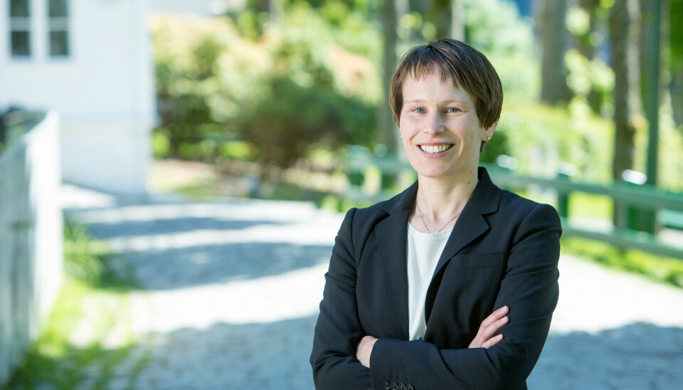 Prorektor Linda Nøstbakken er en av to kvinner på listen over de 10 NHH-ansatte som er mest synlige i mediene. Foto: NHH