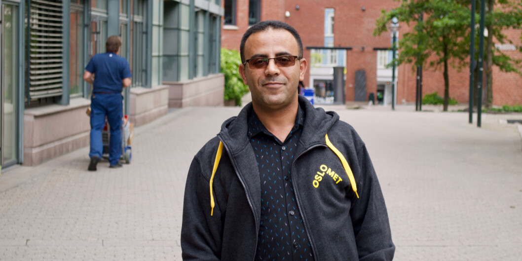 Abdulghani Muthanna compares leadership he has experienced at OsloMet with his experiences on other institutions. Foto: Øystein Fimland Abdulghani Muthanna compares leadership he has experienced at OsloMet with his experiences on other institutions. Foto: Øystein Fimland