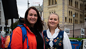 Kathrine Øinus Dishington Johnsen og Siril Finne. Foto: Runhild Heggem Kathrine Øinus Dishington Johnsen og Siril Finne. Foto: Runhild Heggem