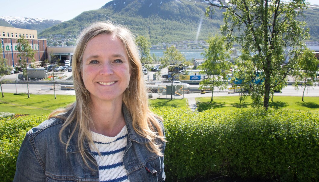 Direktør Lena Aarekol gleder seg til at Norges arktiske museum skal flytte hit, i et nybygg i Tromsø sentrum. Foto: Christel Slettli Hansen Direktør Lena Aarekol gleder seg til at Norges arktiske museum skal flytte hit, i et nybygg i Tromsø sentrum. Foto: Christel Slettli Hansen