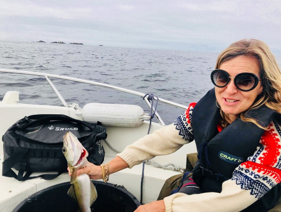 Forskningsleder Nicoline Frølich gleder seg til et rolig tempo i ferien; drikke kaffe lenge om morgenen, kanskje dra ut å fiske og dagens store gjøremål blir å kjøpe en is av god kvalitet. Foto: Privat Forskningsleder Nicoline Frølich gleder seg til et rolig tempo i ferien; drikke kaffe lenge om morgenen, kanskje dra ut å fiske og dagens store gjøremål blir å kjøpe en is av god kvalitet. Foto: Privat