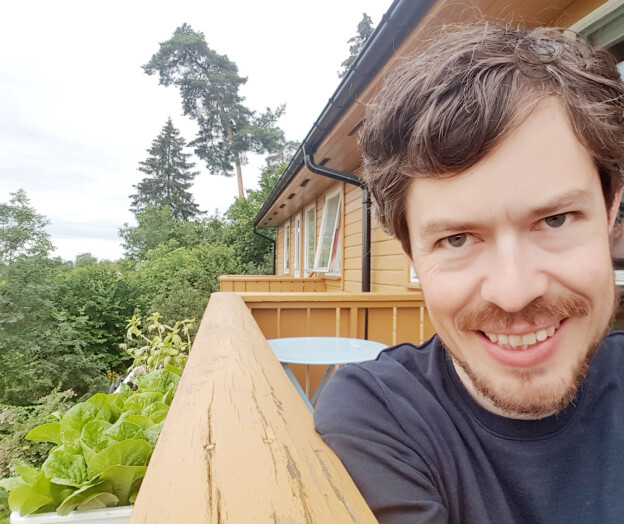 Klimaforsker Borgar Aamaas: Først skal han lese bøker på balkongen — så skal han bli far