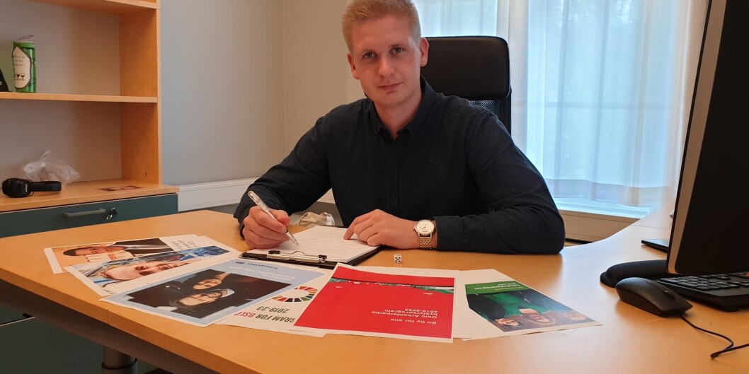 Velferdstinget for Oslo og Akershus, med leder Gard Løken Frøvoll i spissen, har sett på partienes programmer og hvordan de harmonerer med studentenes ønsker. Foto: Henrik Bjørndalen Velferdstinget for Oslo og Akershus, med leder Gard Løken Frøvoll i spissen, har sett på partienes programmer og hvordan de harmonerer med studentenes ønsker. Foto: Henrik Bjørndalen