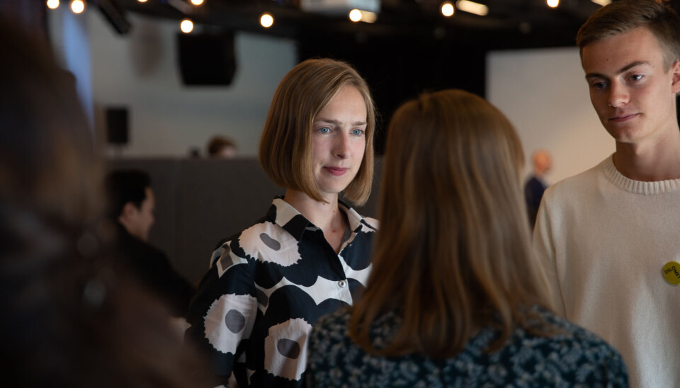 Tirsdag 23. juli presenterte Iselin Nybø resultatene av årets hovedopptak til høyere utdanning. Foto: Mina Ræge