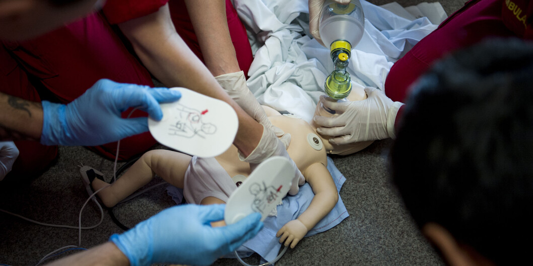 Bilde fra Simuleringsenheten på paramedisin ved OsloMet. Foto: Benjamin A. Ward / HiOA Bilde fra Simuleringsenheten på paramedisin ved OsloMet. Foto: Benjamin A. Ward / HiOA
