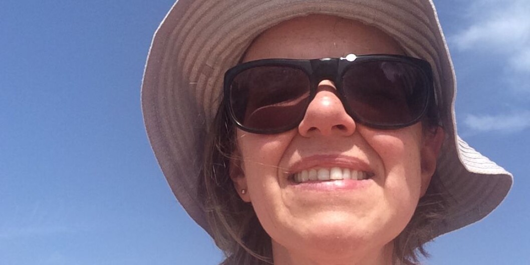Først varmare strøk, så overnatting i telt i Jotunheimen. Det er professor Elisabeth Ivarsflatens sommer. Foto: selfie Først varmare strøk, så overnatting i telt i Jotunheimen. Det er professor Elisabeth Ivarsflatens sommer. Foto: selfie