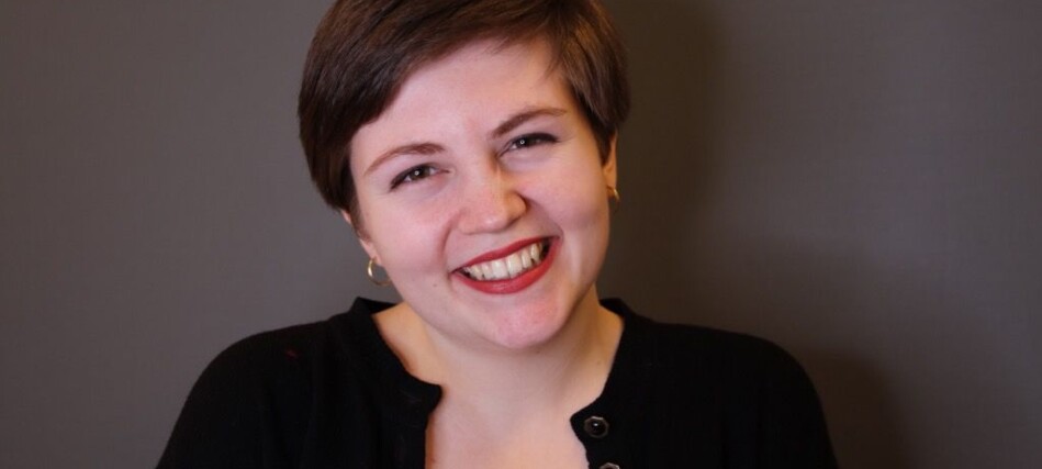 Organisatorisk nestleder i KrFU, Edel-Marie Haukland, sier hun selv har positive erfaringer som åpen kristen og student. Hun oppfordrer andre kristne studenter til å finne trygge fellesskap hvor man kan utfordre og utvikle seg selv. Foto: Astrid-Therese Theisen Organisatorisk nestleder i KrFU, Edel-Marie Haukland, sier hun selv har positive erfaringer som åpen kristen og student. Hun oppfordrer andre kristne studenter til å finne trygge fellesskap hvor man kan utfordre og utvikle seg selv. Foto: Astrid-Therese Theisen