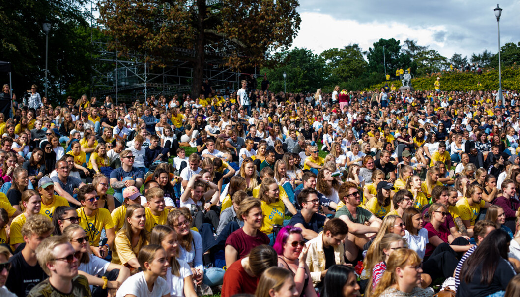 Studiestart på OsloMet tirsdag 13. august 2019. Foto: Runhild Heggem Studiestart på OsloMet tirsdag 13. august 2019. Foto: Runhild Heggem