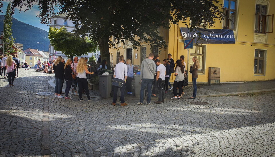 Campus representerer en terrorrisiko, med store folkeansamlinger. Universitetsledelsen blir derfor utstyrt med kryptert telekommunikasjon. Foto: Tor H. Monsen