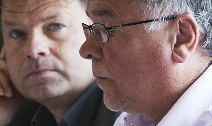 Tore Tungodden (til venstre) blir no fast, assisterande direktør for Kjell Bernstrøm.