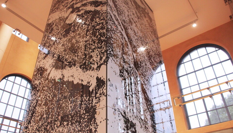 Motivet for heiskunsten er henta på Golta utanfor Sotra.