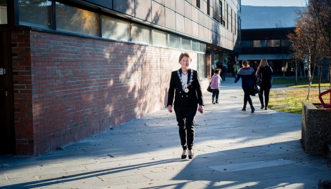 Universitetsrektor Anne Husebekk i Tromsø har ledet UHR-utvalg for vurdering av stillingsstrukturen i sektoren. Foto: Skjalg Bøhmer Vold, Khrono Universitetsrektor Anne Husebekk i Tromsø har ledet UHR-utvalg for vurdering av stillingsstrukturen i sektoren. Foto: Skjalg Bøhmer Vold, Khrono