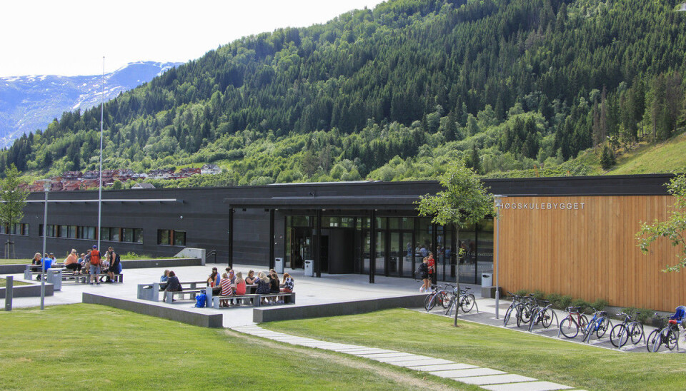 Interimsstyret hadde møte her på Fosshaugane i Sogndal fredag. Foto: Ida Bergstrøm