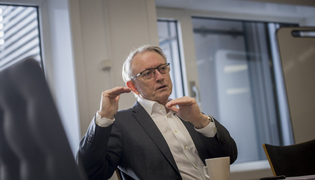 Styret for Høgskulen på Vestlandet, her ved styreleder Arvid Hallén, vedtok budsjett for høgskolen. Foto: Skjalg Bøhmer Vold Styret for Høgskulen på Vestlandet, her ved styreleder Arvid Hallén, vedtok budsjett for høgskolen. Foto: Skjalg Bøhmer Vold
