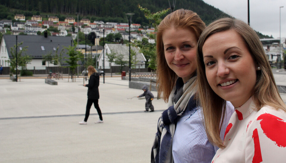 Marit Eggen og Hanne Sæle. Foto: Tor H. Monsen.