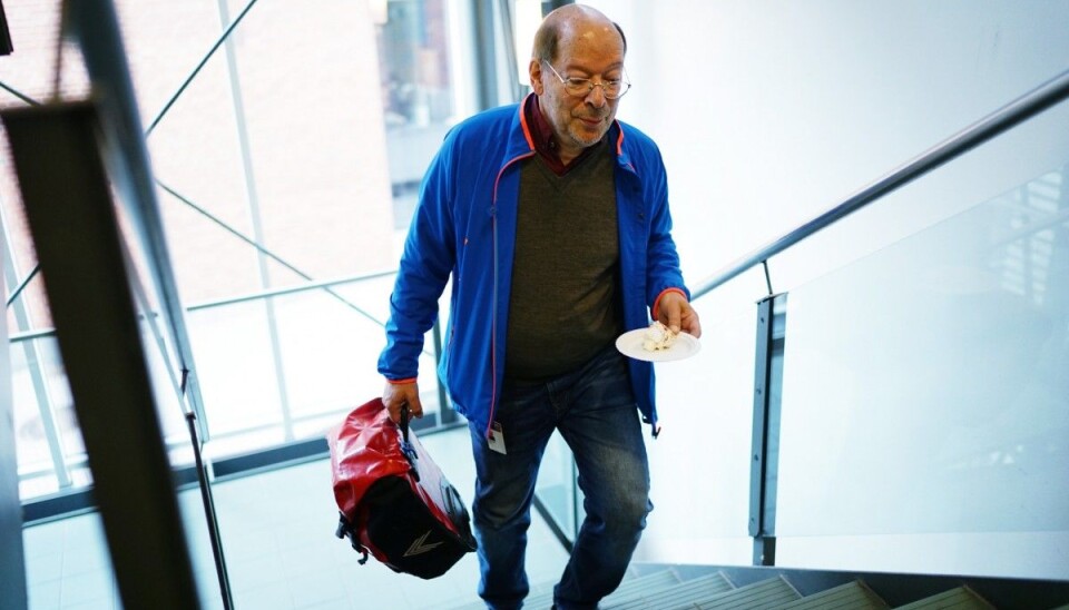 Dr.juris, Jens Petter Berg, fikk opprykk til professor rett før han døde . Foto: Ketil Blom Haugstulen