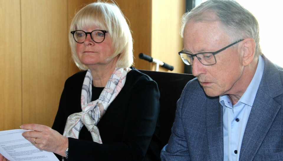 Styreleder Arvid Hallén leder arbeidet med å finne ny rektor etter Berit Rokne.