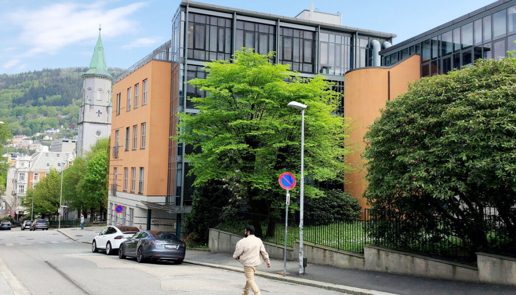 Det ble funnet asbestholdig materiale under byggearbeid i Christies gate 18. Foto: Njord V. Svendsen Det ble funnet asbestholdig materiale under byggearbeid i Christies gate 18. Foto: Njord V. Svendsen