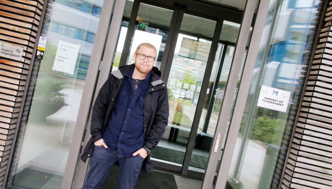 Dersom vi skal heve statusen til undervisning og sidestille med forsking, er incentiv heilt klart nødvendig, meiner stipendiat og pedagog Torstein Nielsen Hole. Foto: Njord V. Svendsen Dersom vi skal heve statusen til undervisning og sidestille med forsking, er incentiv heilt klart nødvendig, meiner stipendiat og pedagog Torstein Nielsen Hole. Foto: Njord V. Svendsen