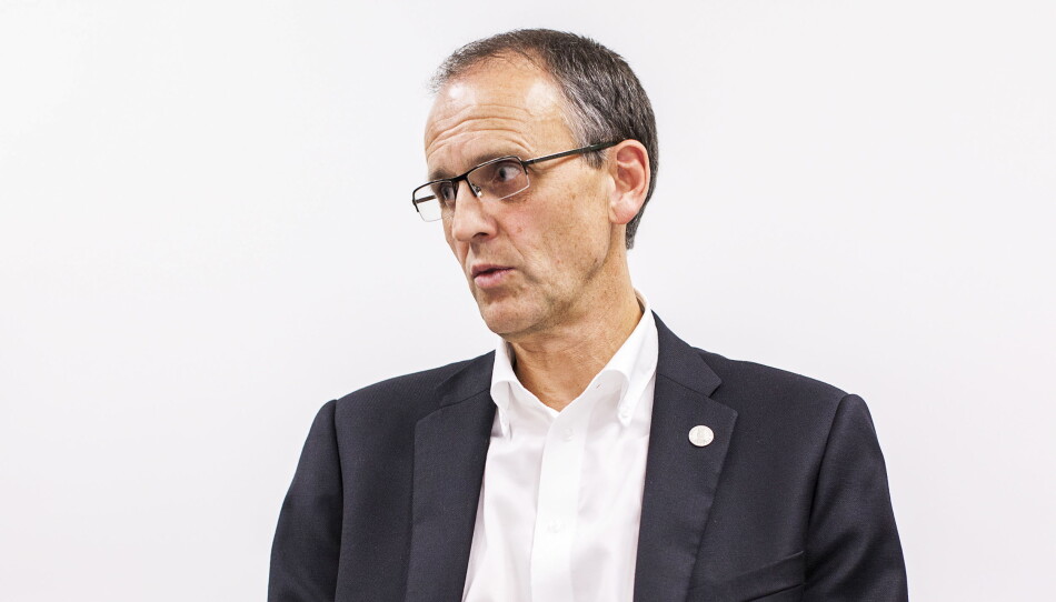 I forskinga handlar det no om det store spranget som tel, ein raskast mogleg overgang frå fossil til fornybar energi, seier Peter M. Haugan. Foto: Dag Hellesund I forskinga handlar det no om det store spranget som tel, ein raskast mogleg overgang frå fossil til fornybar energi, seier Peter M. Haugan. Foto: Dag Hellesund