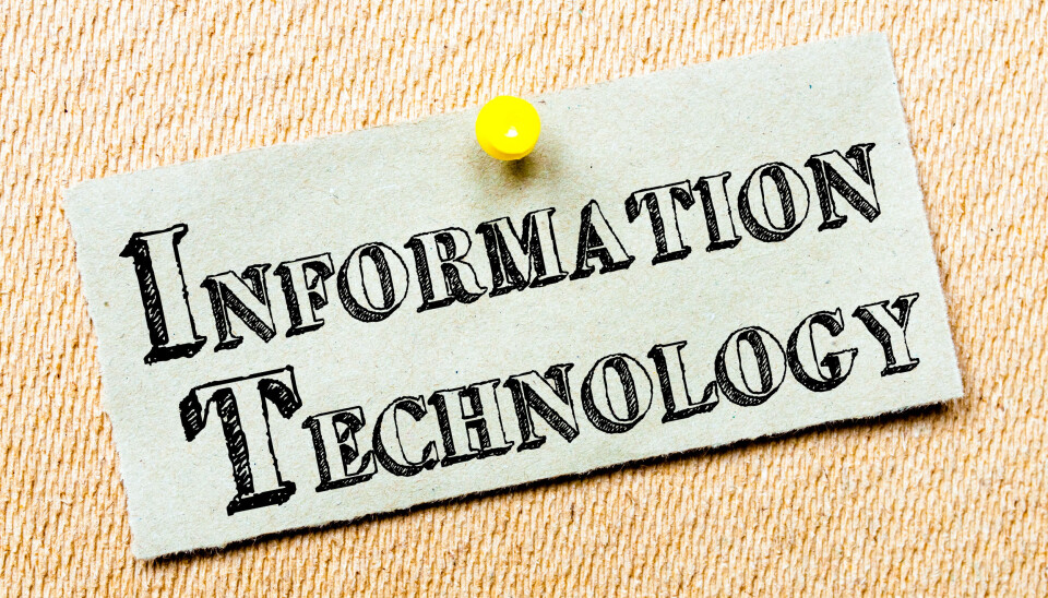 Det er tydelig i medieviteren Knut Helland sin fremstilling at han har en annen oppfatning av hva IKT-faget informasjonsvitenskap er og bør være enn det de vitenskapelige ansatte innen denne disiplinen har, skriver førsteamanuensis Frode Guribye ved informasjonsvitenskap. Foto: Colourbox