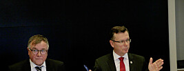 Kjell Bernstrøm og rektor Dag Rune Olsen. Foto: Hilde Strand Kjell Bernstrøm og rektor Dag Rune Olsen. Foto: Hilde Strand