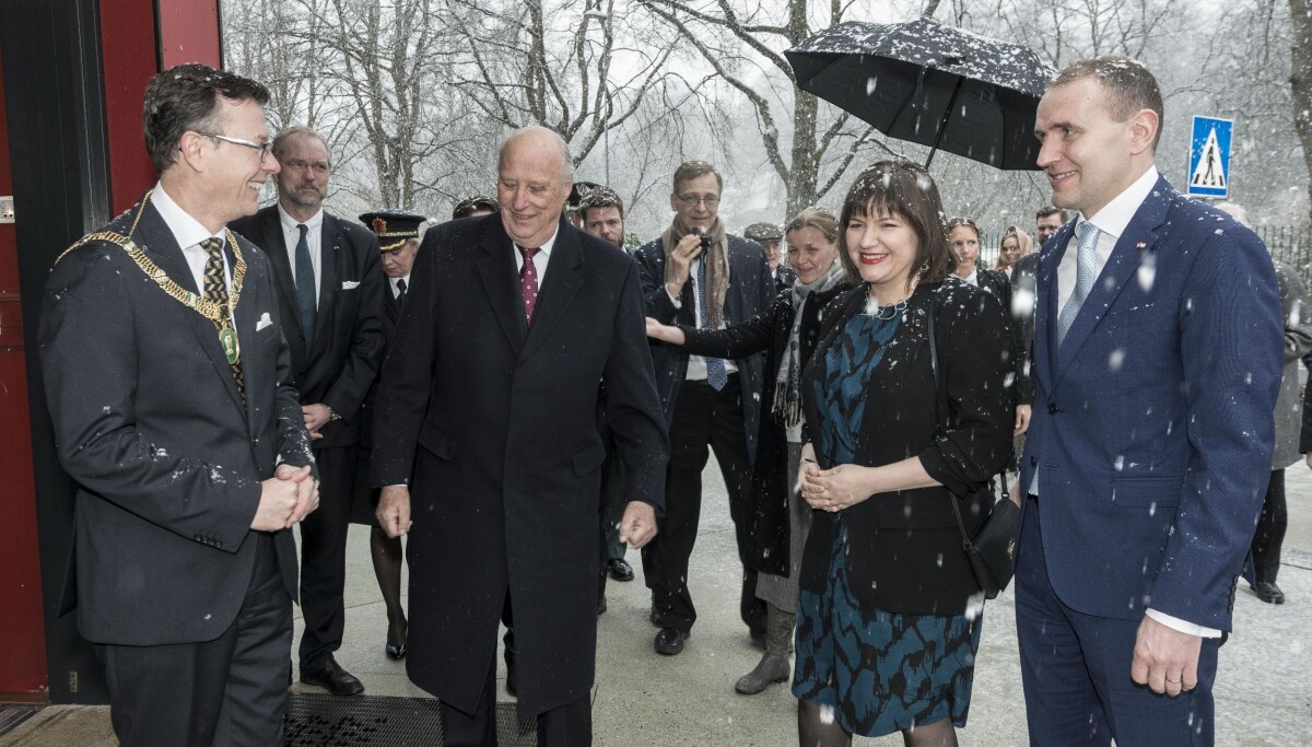 Photo: khrono.no King Harald Honored in European Countries