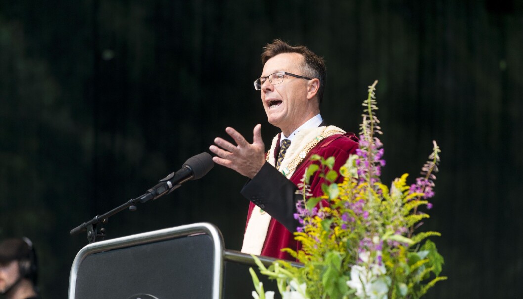 Rektor Dag Rune Olsen ved Universitetet i Bergen. Foto: Tor Farstad Rektor Dag Rune Olsen ved Universitetet i Bergen. Foto: Tor Farstad