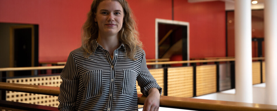 — Når du leser pensum og er på forelesning, er det lurt å være aktiv, sier Hansen. Still spørsmål til kunnskapen du tar til deg, og luft dem for foreleser eller på kollokviegruppe senere. Foto: Mina Ræge — Når du leser pensum og er på forelesning, er det lurt å være aktiv, sier Hansen. Still spørsmål til kunnskapen du tar til deg, og luft dem for foreleser eller på kollokviegruppe senere. Foto: Mina Ræge