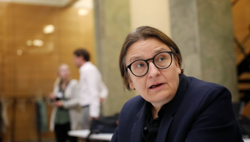 Jusprofessor Ragnhild Hennum går til valg på flere og mer varierte undervisnings- og vurderingsformer. Foto: Siri Øverland Eriksen Jusprofessor Ragnhild Hennum går til valg på flere og mer varierte undervisnings- og vurderingsformer. Foto: Siri Øverland Eriksen