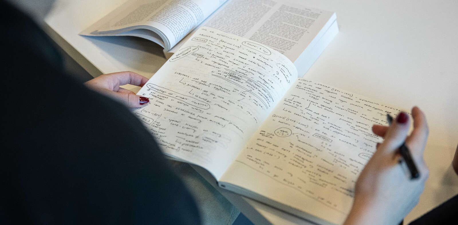 Honours-studentene følger i utgangspunktet vanlige bachelorløp innen realfag eller humaniora. I tillegg har de ekstra, tverrfalig emne som utgjør tilsammen 30 ekstra studiepoeng ved fullført grad. Foto: Siri Øverland Eriksen Honours-studentene følger i utgangspunktet vanlige bachelorløp innen realfag eller humaniora. I tillegg har de ekstra, tverrfalig emne som utgjør tilsammen 30 ekstra studiepoeng ved fullført grad. Foto: Siri Øverland Eriksen
